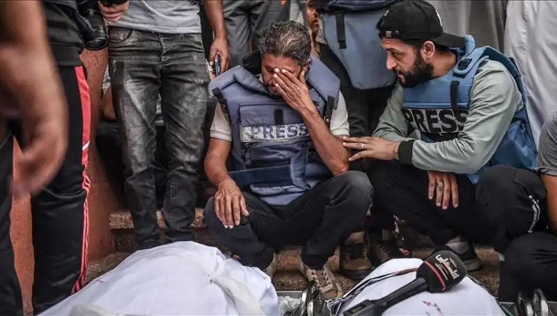 Gazze’deki Gazetecilerin Sesinden Yükselen Soykırım Çağrısı