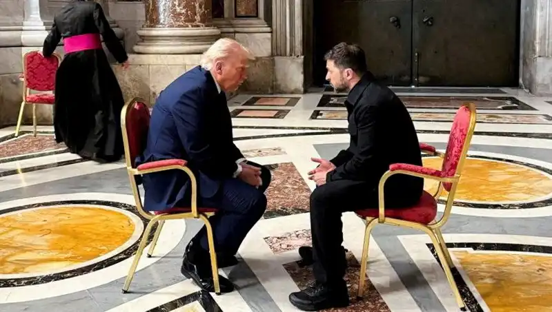 Zelenski: "Trump ile En İyi Görüşmemiz Vatikan'da Gerçekleşti"
