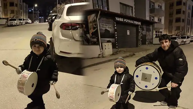Türkiye’nin En Küçük Ramazan Davulcusu: Minik Yetenek Kurtuluş Savaşı’na Davul Çaldı