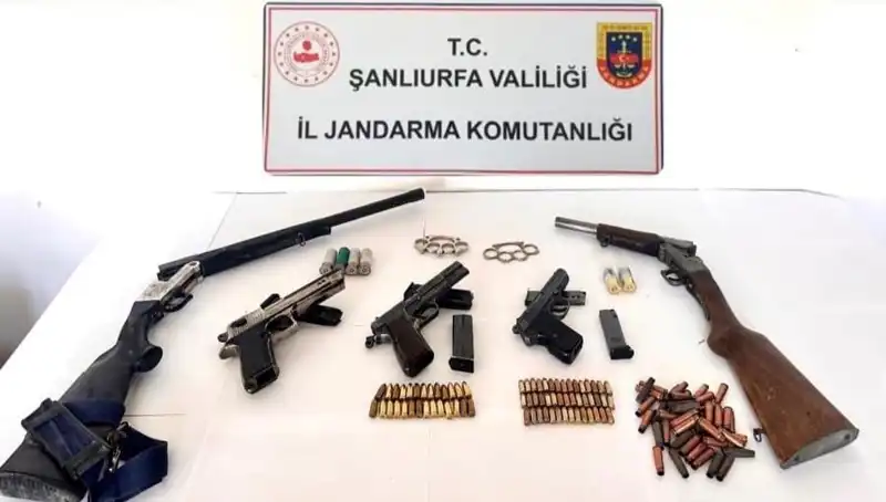 Şanlıurfa'da Ruhsatsız Silah Operasyonunda Gözü Altında Tutuklama!