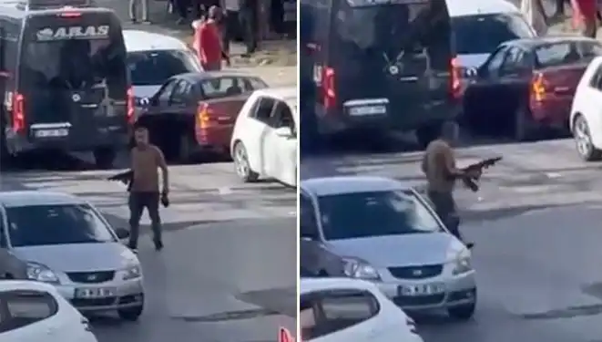 Başakşehir'de Pompalı Tüfekle Yolu Kapatıp Korku Saçan Genç! Ne Olacak?