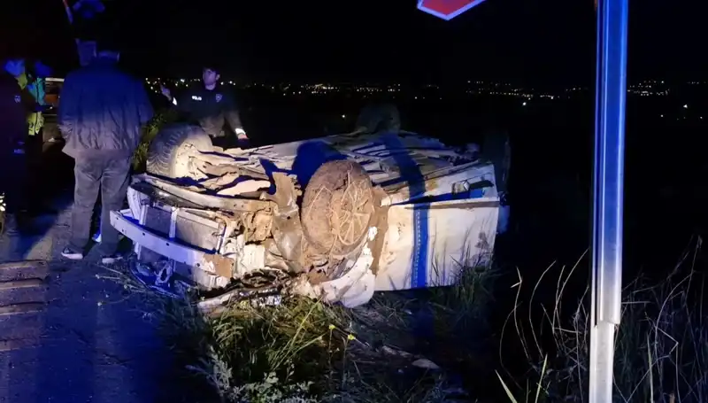İhmalin Bedeli: Şarampole Devrilen Araçta 1 Kayıp, 3 Yaralı