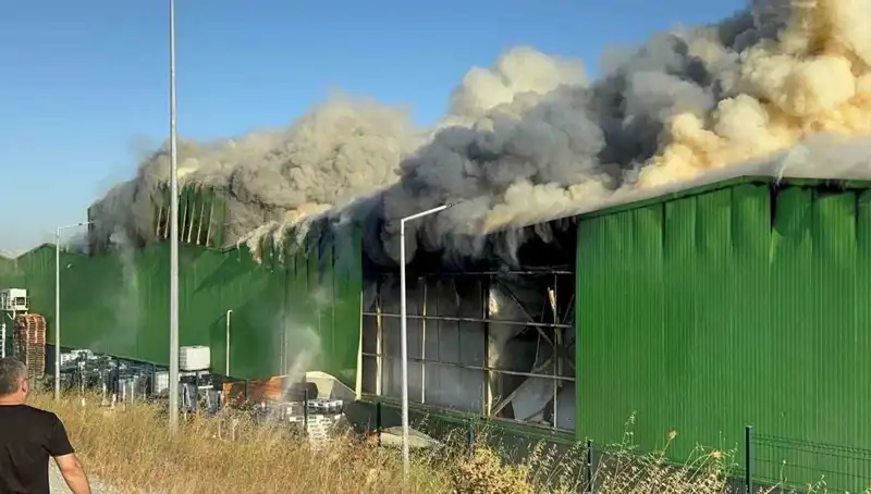 Balıkesir'deki Fabrika Yangınında İki İşçi Hayatını Kaybetti, Bir Kişi Tutuklandı