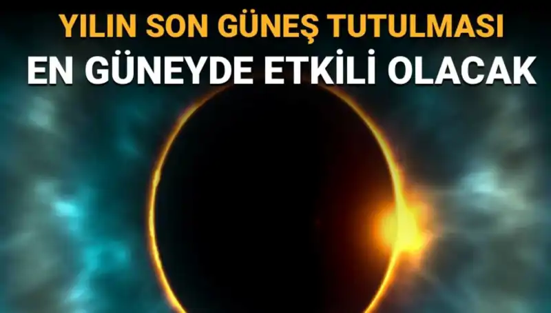 Eylül Ayında Gizemli Güneş Tutulması: Ay Güneş'in Yüzde 85'ini Örtecek