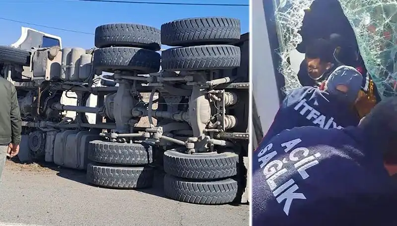 Virajı Alamayan Kamyonun Dehşet Verici Yolculuğu: Yakın Görüntüler