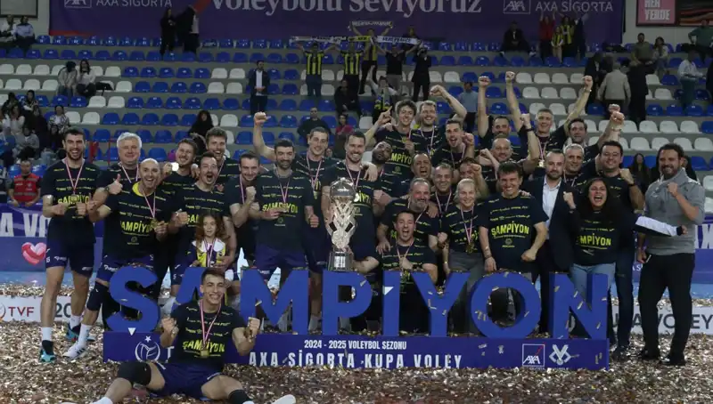 Fenerbahçe, Kupa Voley'de Şampiyonluk Tarihine Geçti!