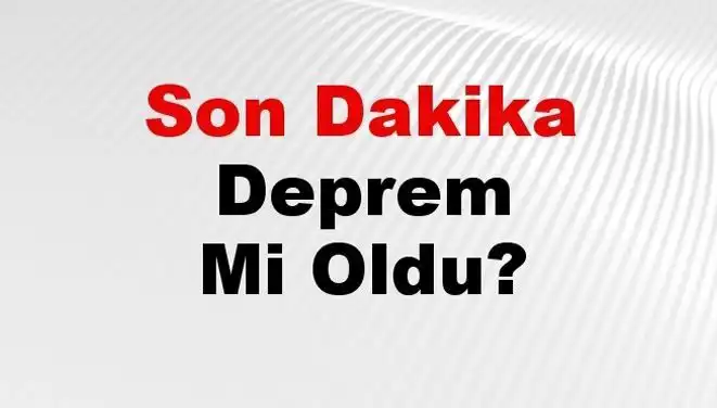 Konya'da Son Dakika Deprem: Kandilli ve AFAD'dan Son Bilgiler