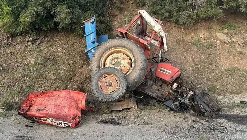 Bozdoğan'da Trajik Kaza: Traktör Devrildi, Bir Can Gitti