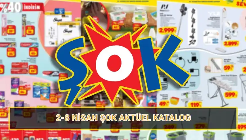 ŞOK 2-8 Nisan Kataloğu: Hızla Tükenen Temizlik Ürünleri ve Elektrikli Süpürge Fırsatları